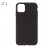 Силиконовый чехол "LP" для Apple iPhone 11 ( 6, 1) TPU, черный, непрозрачный (европакет) Силиконовый чехол "LP" для Apple iPhone 11 ( 6, 1) TPU, черный, непрозрачный (европакет)