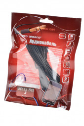 Аудиокабель Pro Legend PL1060 Jack 3.5мм вилка <--> 2xRCA вилка, стерео-аудио, 3 м