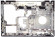 Нижняя часть корпуса Lenovo G500, G505, G510, черная Нижняя часть корпуса Lenovo G500, G505, G510, черная