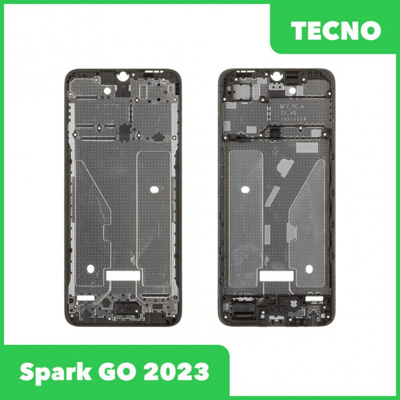 Рамка дисплея для Tecno Spark GO 2023 (BF7) (черный)