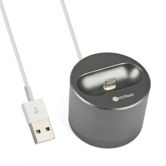 Зарядная станция COTEetCI Base20 для AirPods (темно-серая)