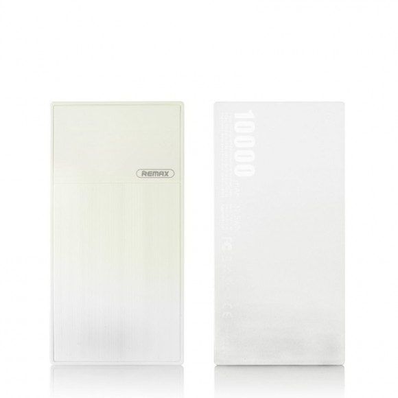 Внешний АКБ Power Bank WK TUMASI 10000 mAh RPP-55 2хUSB 2 А (белый)