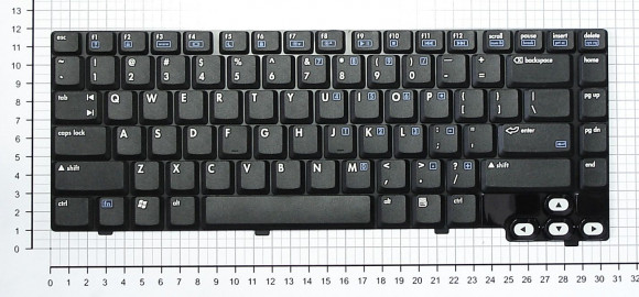 Клавиатура для ноутбука HP Pavilion DV1000, DV1100, DV1200, DV1300, DV1400, черная