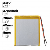 Аккумуляторная батарея универсальная Premium Quality (50x62x70Pмм), 3700мАч, 4.4В Аккумуляторная батарея универсальная Premium Quality (50x62x70Pмм), 3700мАч, 4.4В