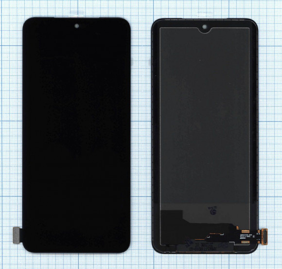 Дисплей для Xiaomi Redmi Note 11, Note 11S, M4 Pro 4G в сборе с тачскрином (OLED) черный