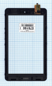 Сенсорное стекло (тачскрин) для Irbis TQ72, черное с рамкой, б.у. Сенсорное стекло (тачскрин) для Irbis TQ72, черное с рамкой, б.у.