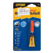 Моментальный клей 3 г на индивидуальном блистере Моментальный клей 3 г на индивидуальном блистере