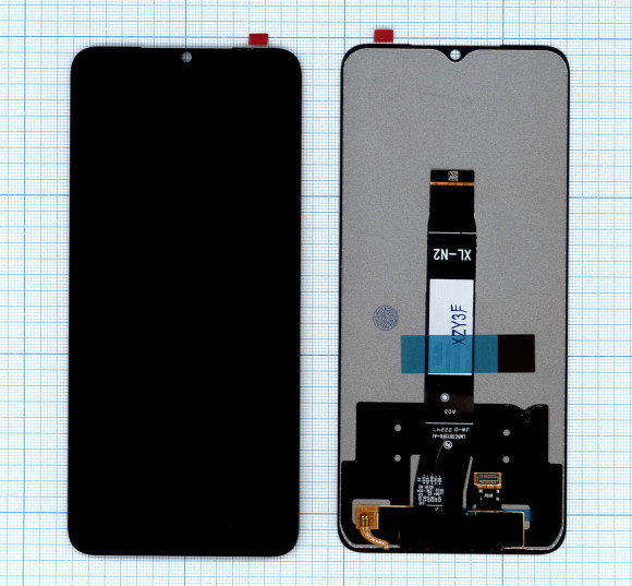 Дисплей для Xiaomi Redmi A1, Redmi A1 Plus в сборе с тачскрином черный