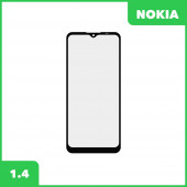 Стекло + OCA плёнка для переклейки Nokia 1.4 (черный) Стекло + OCA плёнка для переклейки Nokia 1.4 (черный)