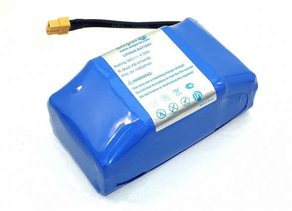 Аккумулятор Amperin 10S2P для гироскутера, 36В, 4000мАч, Li-ion Аккумулятор Amperin 10S2P для гироскутера, 36В, 4000мАч, Li-ion