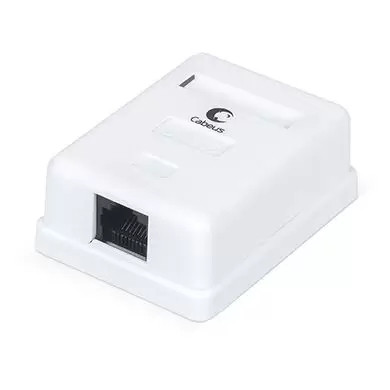 Розетка компьютерная RJ-45(8P8C) Cabeus WS-8P8C-Cat.6-1