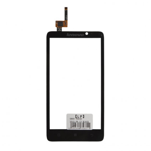 Сенсорное стекло (тачскрин) для Lenovo IdeaPhone S890, черный