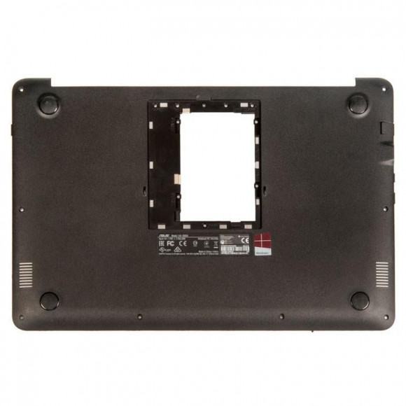 Поддон (нижняя часть корпуса) для ноутбука Asus E502SA, L502SA чёрный