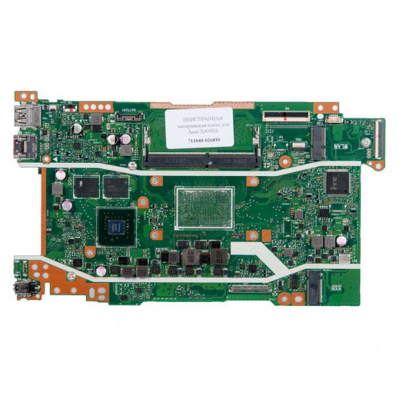 Материнская плата Asus X409DL Main board Rev:2.0, N17S-G0-A1, 2xK4G80325FC-HC25, IT8225E-128-CXS, 4xK4A8G165WC-BCTD, СНЯТ ПРОЦЕССОР, НЕИСПРАВНАЯ матер