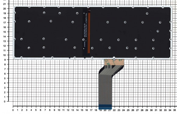 Клавиатура для ноутбука Acer Nitro 5 AN515-51, черная с красной подсветкой Клавиатура для ноутбука Acer Nitro 5 AN515-51, черная с красной подсветкой