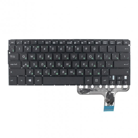 Клавиатура для ноутбука Asus UX305L, UX305IJ черная, без рамки