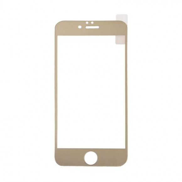 Защитное стекло для Apple iPhone 6, 6s Tempered Glass 0.33 мм 9H (двойное, золотое, ударопрочное)