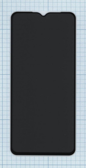 Защитное стекло UV Nano Privacy "Анти-шпион" для Realme C30/C31