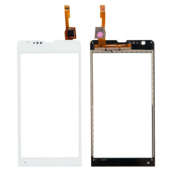 Сенсорное стекло (тачскрин) для Sony Xperia SP (C5303), белый