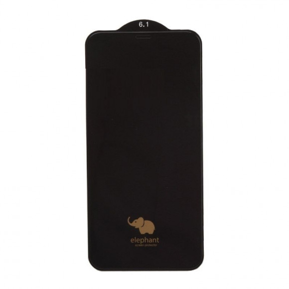 Защитное стекло WK Elephant Series 6D Tempered Glass для Apple iPhone XR с рамкой, черное