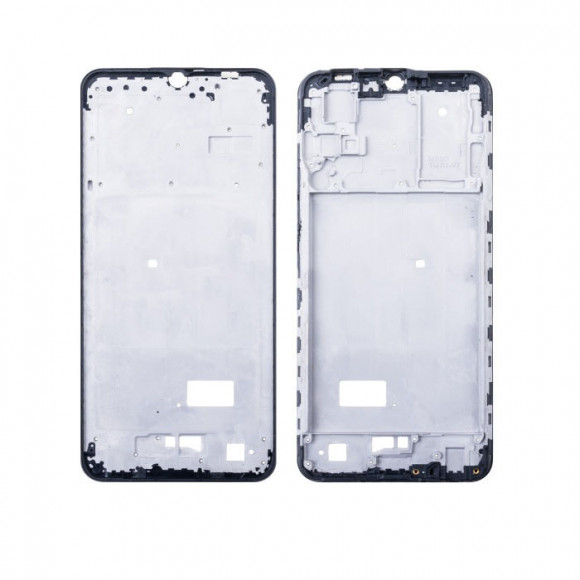 Рамка дисплея для Vivo Y31 2021 Черная (возможен дефект ЛКП)