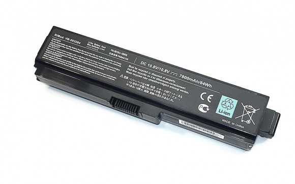 Аккумулятор (батарея) для ноутбука Toshiba Satellite C650 (PA3817-1BRS) 10.8V 7800mAh увеличенной емкости!