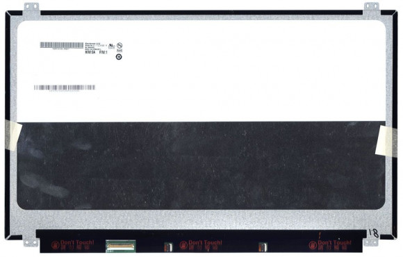 Матрица (экран) для ноутбука B173ZAN01.0 17.3", 3840x2160, 40 pin, LED, Slim, матовая
