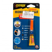 Моментальный клей-ГЕЛЬ 3 г на индивидуальном блистере Моментальный клей-ГЕЛЬ 3 г на индивидуальном блистере