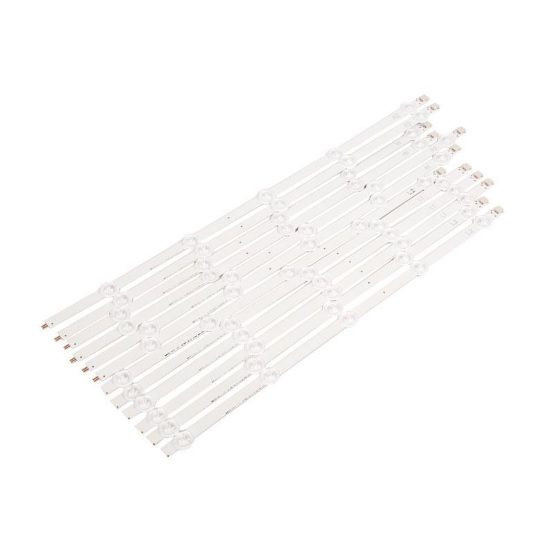 Светодиодная подсветка для телевизоров LG 50LA, 50LN, AGF78401201, 50" ROW2.1, 6916L-1241A, 6916L-1272A, 6916L-1273A, 6916L-1276A (комплект, 12 шт)