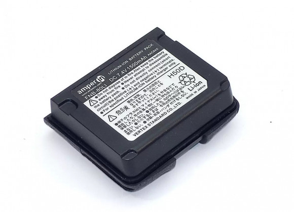Аккумулятор (батарея) Amperin для радиостанции (рации) Yaesu VX-5R, VX-6R, VX-7R, 1500мАч, 7.4В, Li-ion