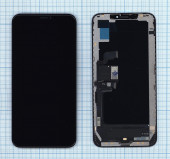 Дисплей для Apple iPhone XS Max в сборе с тачскрином (OLED HE-XS Max), черный