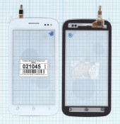 Сенсорное стекло (тачскрин) для Micromax Canvas 2 (A110), белый Сенсорное стекло (тачскрин) для Micromax Canvas 2 (A110), белый