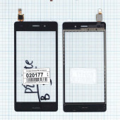 Сенсорное стекло (тачскрин) для Huawei P8 Lite, черный