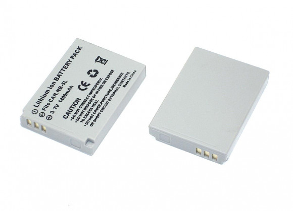 Аккумулятор NB-5L для фотоаппарата Canon Digital IXUS 800, 3.7В, 1400мАч, Li-ion