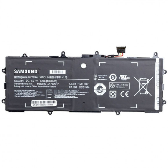 Аккумулятор (батарея) для ноутбука Samsung XE500T1C, (905S3G), 4080мАч, 7.5B, черный (оригинал)