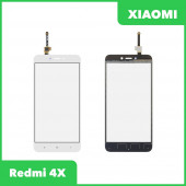 Сенсорное стекло (тачскрин) для Xiaomi Redmi 4X, белый