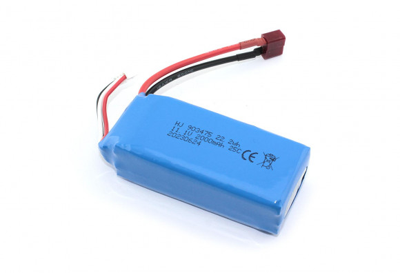 Аккумулятор Li-Pol 11.1V 903475 2000mAh разъем T-plug