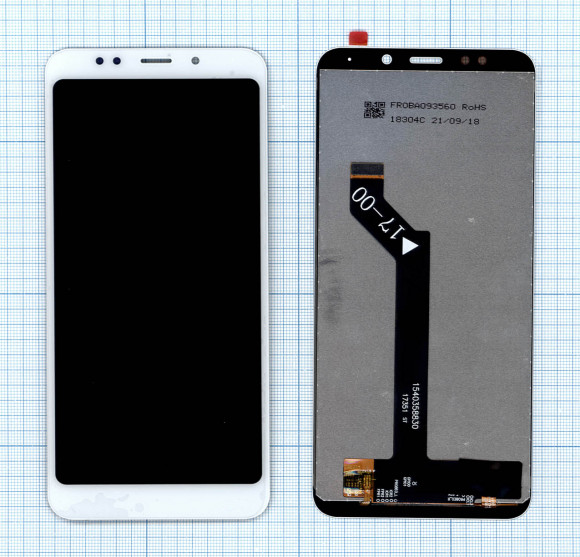 Дисплей для Xiaomi Redmi 5 Plus (Small size) белый