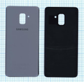 Задняя крышка корпуса для Samsung Galaxy A8 Plus (A730F) , серебряная Задняя крышка корпуса для Samsung Galaxy A8 Plus (A730F) , серебряная