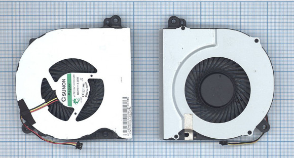 Вентилятор (кулер) для ноутбука Asus A75A, K75, K75A, K95, R700, X75A, 3-pin