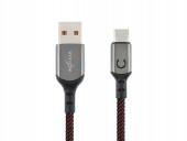 Кабель USB Vixion (K9 Ceramic) Type-C, 1 метр, черный Кабель USB Vixion (K9 Ceramic) Type-C, 1 метр, черный