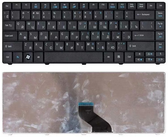 Клавиатура для ноутбука Acer TravelMate 8331, 8371, 8431, 8471, черная