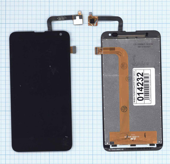 Модуль (матрица + тачскрин) для Fly Evo Tech 4 (IQ4514), черный