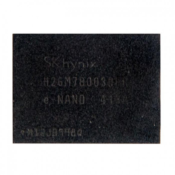 Микросхема E-NAND SK HYNIX H26M78003BFR 64GB с разбора нереболенная