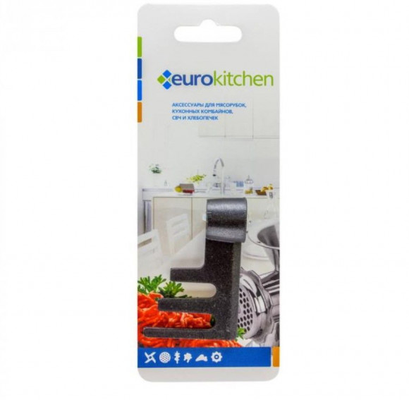 Тестомешатель ржаной муки Eurokitchen для хлебопечки, диаметр вала 8.5мм, срез вала 7мм