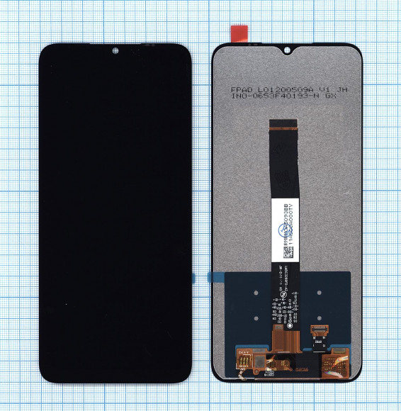Модуль (матрица + тачскрин) для Xiaomi Redmi 9A (HC), черный
