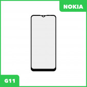 Стекло + OCA плёнка для переклейки Nokia G11 (черный) Стекло + OCA плёнка для переклейки Nokia G11 (черный)