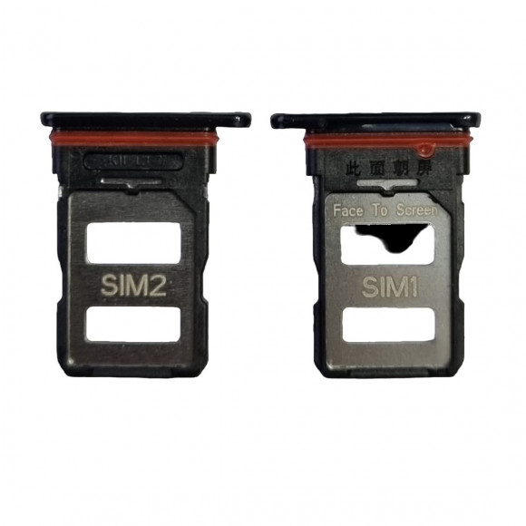 Держатель SIM Xiaomi Poco F3 (M2012K11AG) черный