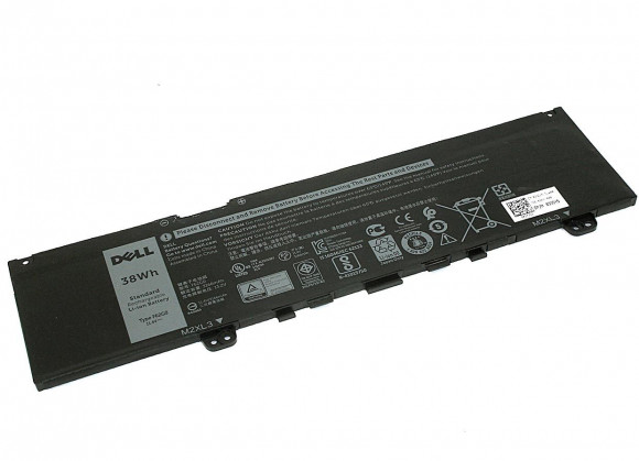 Аккумулятор (батарея) F62G0, CHA01, RPJC3 для ноутбука Dell 5370 11.4В, 3166мАч (оригинал)