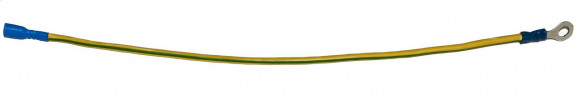 TGRD-CP-25 Кабель заземления кольцо-разъем(мама) 0.25м (без крепежа) Hyperline